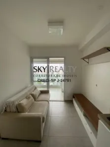 Apartamento com 1 Quarto para alugar, 33m² no Santo Amaro, São Paulo
