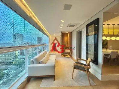 Apartamento com 3 Quartos à venda, 177m² no Boqueirão, Santos