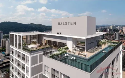 Apartamento com 1 Quarto à venda, 34m² no Centro, Joinville
