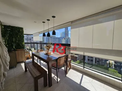 Apartamento com 3 Quartos à venda, 128m² no Gonzaga, Santos