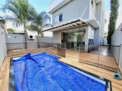 Casa de Condomínio com 3 Quartos para alugar, 163m² no Jardim Cybelli, Ribeirão Preto