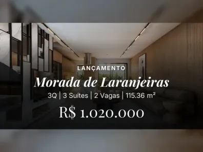 Casa com 3 Quartos à venda, 115m² no Morada de Laranjeiras, Serra