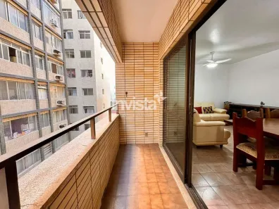 Apartamento com 2 Quartos à venda, 113m² no Gonzaga, Santos