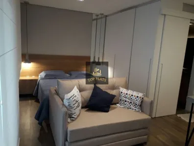 Flat com 1 Quarto para alugar, 35m² no Santo Amaro, São Paulo