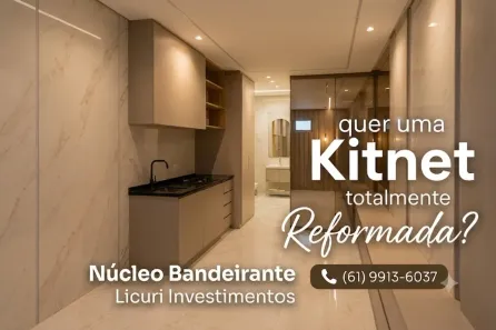 Kitnet com 1 Quarto à venda, 50m² no Núcleo Bandeirante, Brasília
