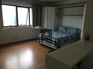Flat com 1 Quarto para alugar, 30m² no Indianópolis, São Paulo