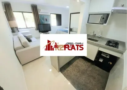 Flat com 1 Quarto para alugar, 30m² no Itaim Bibi, São Paulo