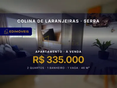 Apartamento com 2 Quartos à venda, 46m² no Colina de Laranjeiras, Serra