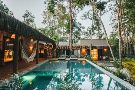 Casa de Condomínio com 6 Quartos à venda, 427m² no Trancoso, Porto Seguro