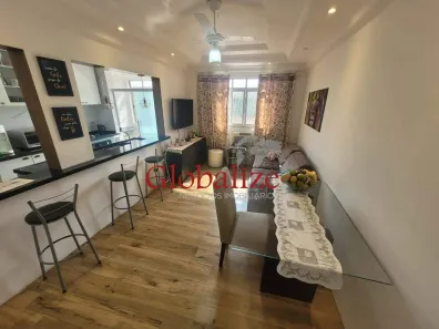 Apartamento com 2 Quartos à venda, 52m² no Embaré, Santos