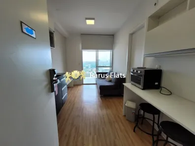 Flat com 1 Quarto para alugar, 34m² no Brooklin Paulista, São Paulo