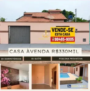Casa com 4 Quartos à venda, 169m² no Nova Capital, Porto Nacional