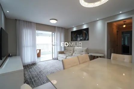 Apartamento com 3 Quartos para alugar, 103m² no Vila Assunção, Santo André