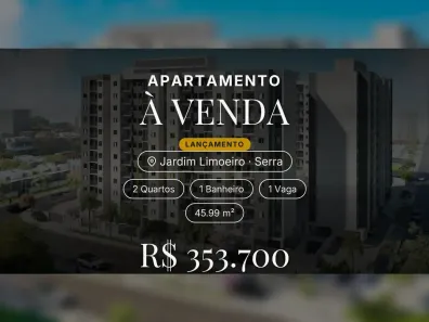 Apartamento com 2 Quartos à venda, 45m² no Jardim Limoeiro, Serra
