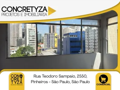 Sala Comercial com 1 Quarto à venda, 45m² no Pinheiros, São Paulo