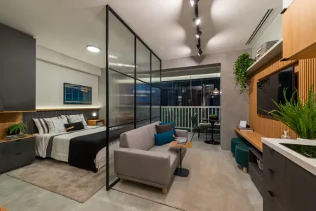 Apartamento com 1 Quarto à venda, 36m² no Vila Firmiano Pinto, São Paulo