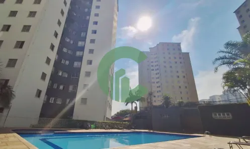 Apartamento com 3 Quartos para alugar, 62m² no Parque Marajoara, Santo André