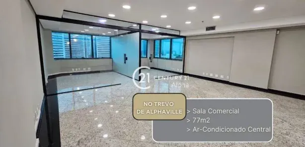 Sala Comercial à venda, 77m² no Alphaville Industrial, Barueri