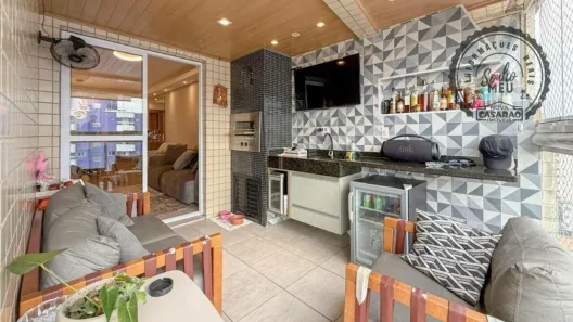 Apartamento com 3 Quartos à venda, 122m² no Aviação, Praia Grande