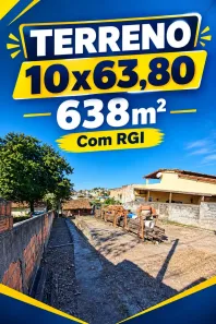 Lote/Terreno à venda, 638m² no Centro, Nilópolis