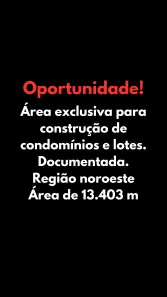 Lote/Terreno com 1 Quarto à venda, 13403m² no Jardim Balneário Meia Ponte, Goiânia