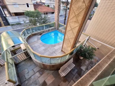 Apartamento com 1 Quarto para alugar, 48m² no Tupi, Praia Grande