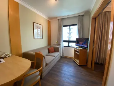Flat com 1 Quarto para alugar, 40m² no Pinheiros, São Paulo
