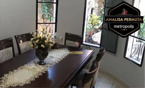 Sobrado com 3 Quartos à venda, 240m² no Vila Camilópolis, Santo André