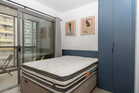 Kitnet com 1 Quarto à venda, 25m² no Pinheiros, São Paulo