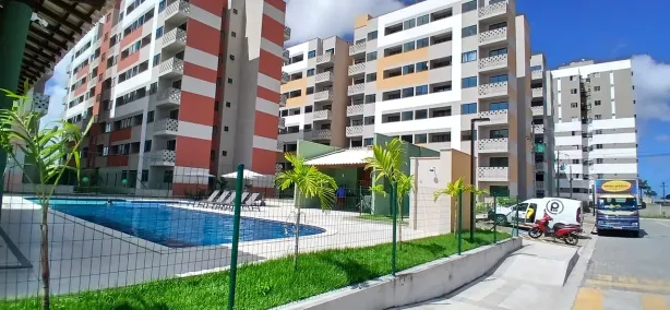 Apartamento com 2 Quartos para alugar, 48m² no Cidade Universitária, Maceió