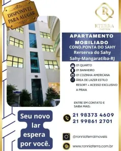 Apartamento com 1 Quarto para alugar, 42m² no Sahy, Mangaratiba