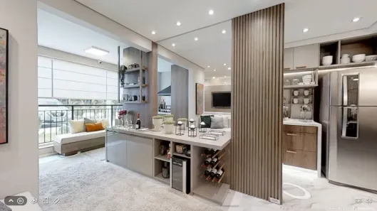 Apartamento com 2 Quartos à venda, 58m² no Santo Amaro, São Paulo