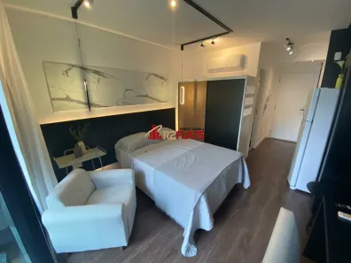 Flat com 1 Quarto para alugar, 26m² no Indianópolis, São Paulo