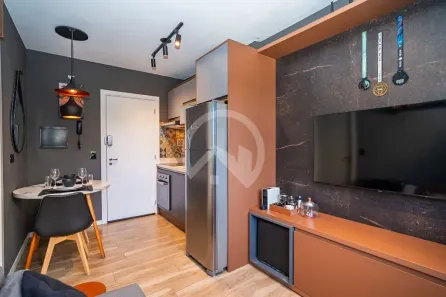 Apartamento com 1 Quarto à venda, 26m² no Mercês, Curitiba