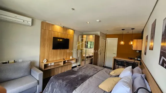 Apartamento com 1 Quarto à venda, 27m² no Itaipava, Petrópolis
