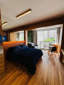 Apartamento com 1 Quarto para alugar, 26m² no Pinheiros, São Paulo