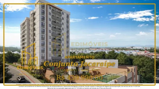 Apartamento com 3 Quartos à venda, 92m² no Conjunto Jacaraípe, Serra