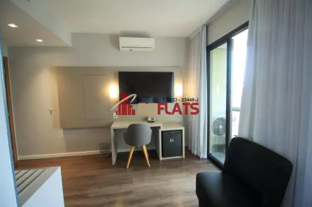 Flat com 1 Quarto para alugar, 30m² no Jardim Anália Franco, São Paulo