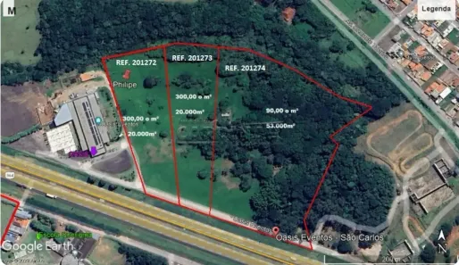 Lote/Terreno à venda, 20000m² no Jardim Guanabara, São Carlos