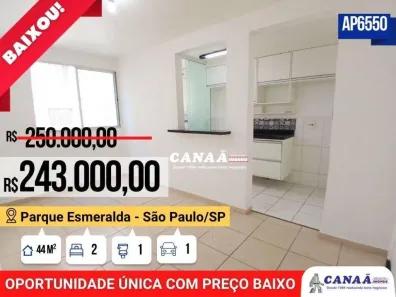 Apartamento com 2 Quartos à venda, 44m² no Parque Esmeralda, São Paulo