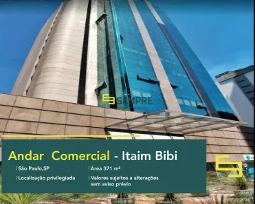 Imóvel Comercial para alugar, 371m² no Itaim Bibi, São Paulo