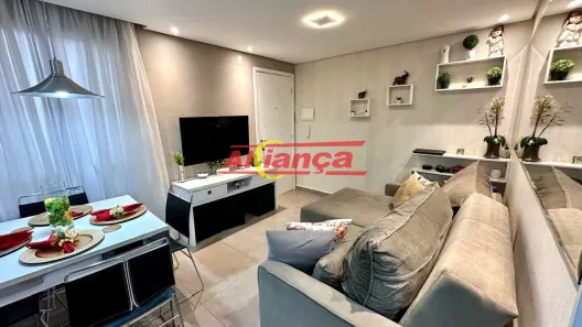 Apartamento com 2 Quartos à venda, 48m² no Vila Alzira, Guarulhos