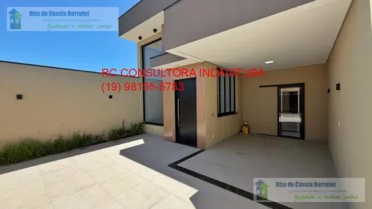 Casa com 3 Quartos à venda, 188m² no Chácara Alvorada, Indaiatuba