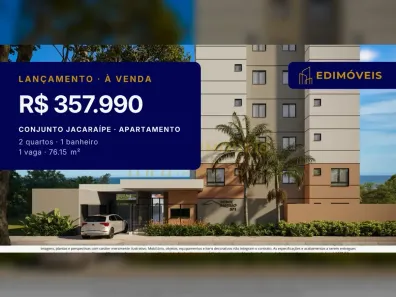 Apartamento com 2 Quartos à venda, 76m² no Conjunto Jacaraípe, Serra