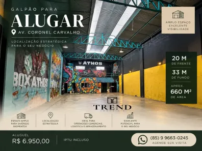 Galpão/Depósito/Armazém para alugar, 660m² no Barra do Ceará, Fortaleza
