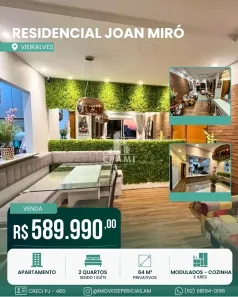 Apartamento com 2 Quartos à venda, 64m² no Nossa Senhora das Graças, Manaus