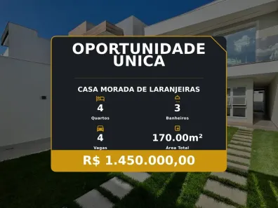 Casa com 4 Quartos à venda, 170m² no Morada de Laranjeiras, Serra