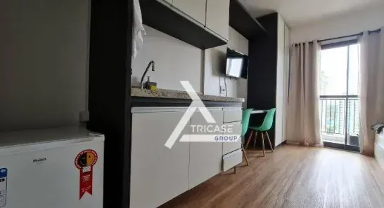 Apartamento com 1 Quarto para alugar, 23m² no Jardim das Acácias, São Paulo