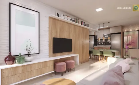 Apartamento com 2 Quartos à venda, 52m² no Ponta Verde, Maceió