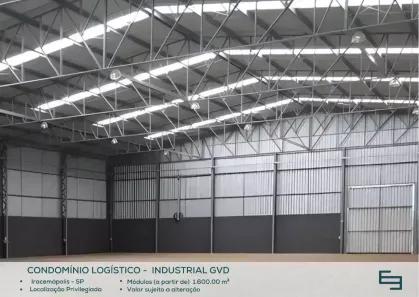 Galpão/Depósito/Armazém para alugar, 1600m² no , Iracemápolis